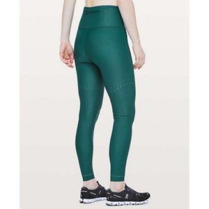 Lululemon Zoned In Tight 27" Green Jasper Size 4